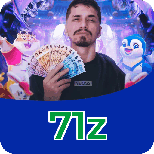 Números do app 71z em material de marketing — ilustração, não auditoria